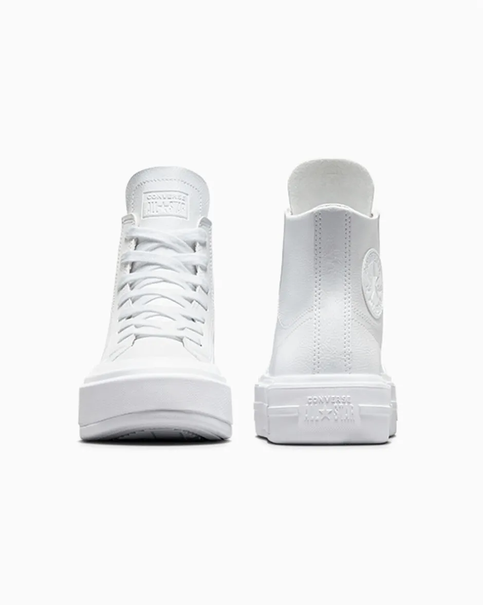 Converse Modelli Alti|Stivaletti<Chuck Taylor All Star Cruise Leather White/White/Pale Putty