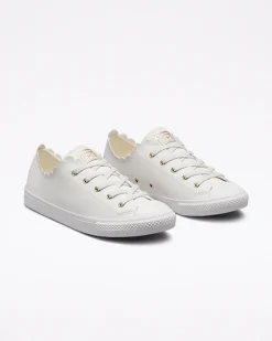 Converse Modelli Bassi<Chuck Taylor All Star Dainty Scalloped Bianco vintage/Bianco vintage