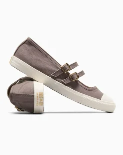 Converse Modelli Bassi<Chuck Taylor All Star Dainty Mary Jane Pomice pura/Egret/Nero