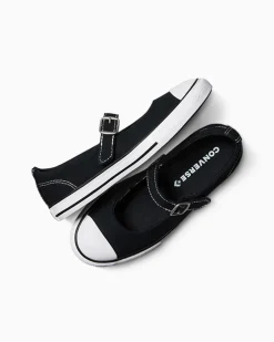 Converse Bambini (Età 4-8 Anni)|Ragazza<Chuck Taylor All Star Dainty Mary Jane Nero/Bianco/Nero
