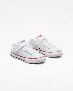 Converse Neonati E Bimbi Piccoli (Età 0-4 Anni)|Bambini (Età 4-8 Anni)<Chuck Taylor All Star Easy-On Bianco/Bianco/Naturale