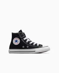 Converse Neonati E Bimbi Piccoli (Età 0-4 Anni)|Ragazzi (Età 8-12 Anni)<Chuck Taylor All Star Easy-On Nero/Naturale/Bianco