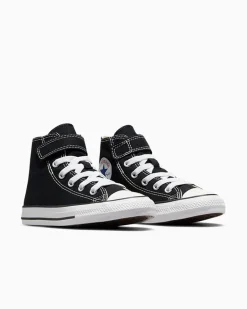 Converse Neonati E Bimbi Piccoli (Età 0-4 Anni)|Ragazzi (Età 8-12 Anni)<Chuck Taylor All Star Easy-On Nero/Naturale/Bianco