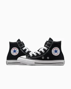 Converse Neonati E Bimbi Piccoli (Età 0-4 Anni)|Ragazzi (Età 8-12 Anni)<Chuck Taylor All Star Easy-On Nero/Naturale/Bianco