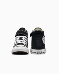 Converse Neonati E Bimbi Piccoli (Età 0-4 Anni)|Ragazzi (Età 8-12 Anni)<Chuck Taylor All Star Easy-On Nero/Naturale/Bianco