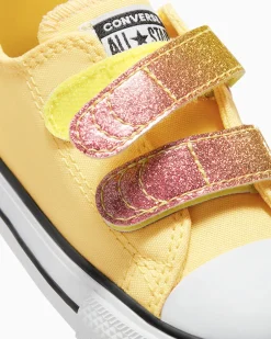 Converse Modelli Bassi|Facile Da Indossare E Togliere<Chuck Taylor All Star Easy On Citrus Glitz Bianco burro/Donut Glaze/Bianco