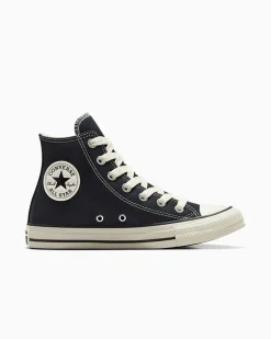 Converse Modelli Alti|Chuck Taylor All Star<Chuck Taylor All Star Embroidered Stars Eclissi totale/Egret/Nero