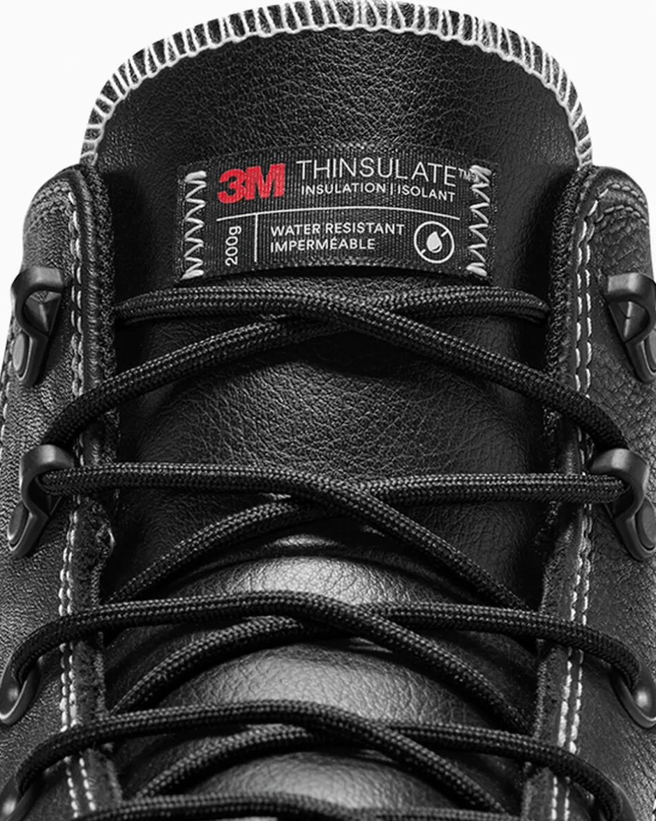 Converse Modelli Alti|Modelli Alti<Chuck Taylor All Star Equip Waterproof Nero/Nero/Bianco vintage