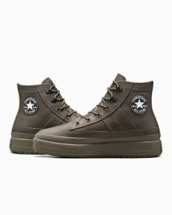 Converse Modelli Alti|Modelli Alti<Chuck Taylor All Star Equip Waterproof Truffle/Truffle/Black