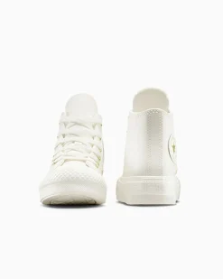 Converse Bambini (Età 4-8 Anni)|Ragazza<Chuck Taylor All Star EVA Lift Leather + Gold Egret/Egret/Oro chiaro