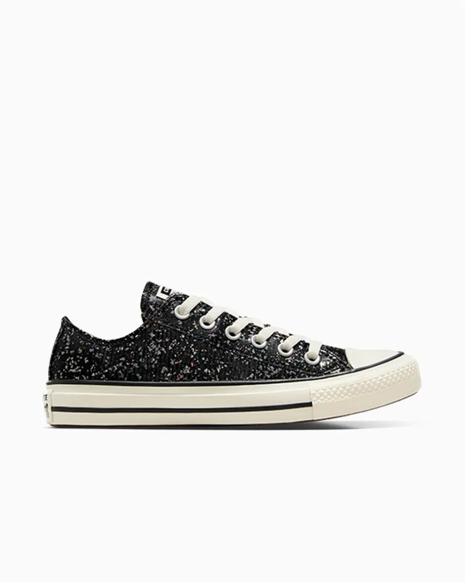Converse Modelli Bassi|Chuck Taylor All Star<Chuck Taylor All Star Glitter Nero/Egret/Nero