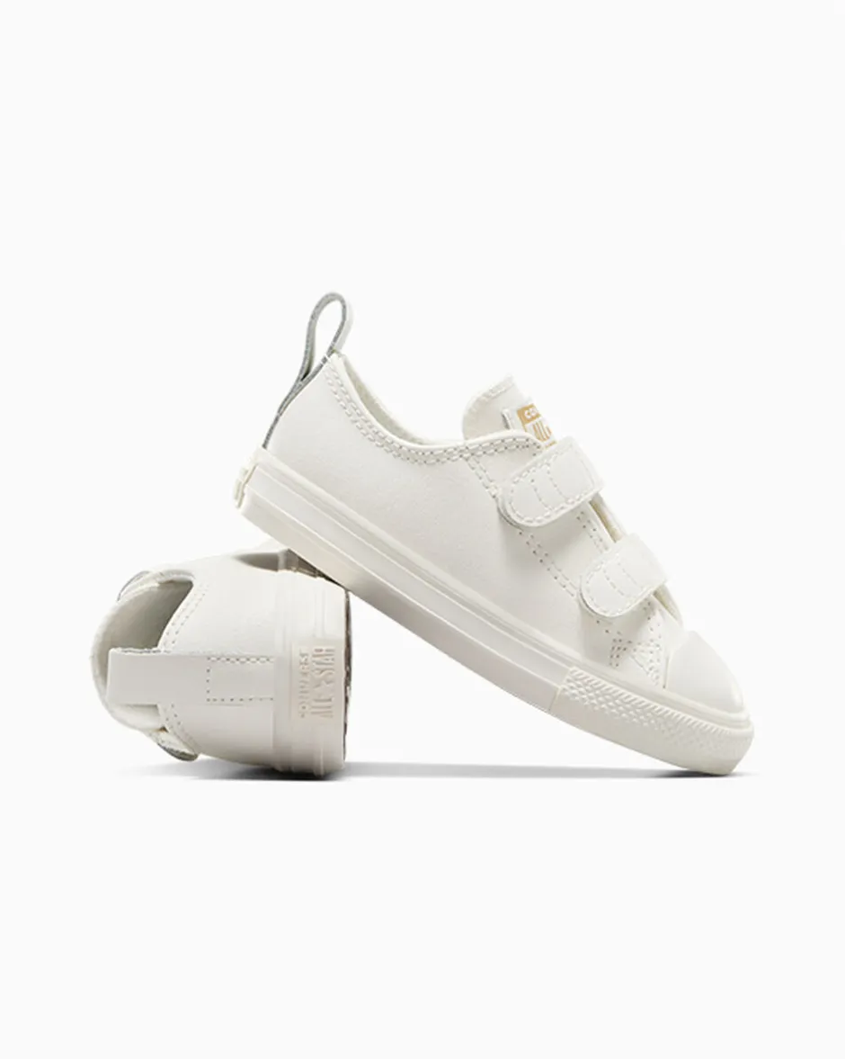 Converse Neonati E Bimbi Piccoli (Età 0-4 Anni)|Ragazza<Chuck Taylor All Star Gold Easy-On Egret/Oro chiaro metallizzato