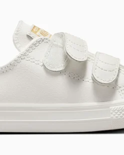 Converse Neonati E Bimbi Piccoli (Età 0-4 Anni)|Ragazza<Chuck Taylor All Star Gold Easy-On Egret/Oro chiaro metallizzato