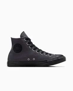 Converse Modelli Alti|Modelli Alti<Chuck Taylor All Star Heavy Canvas Materia scura/Nero/Nero