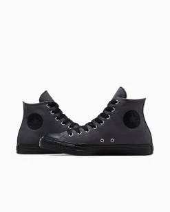 Converse Modelli Alti|Modelli Alti<Chuck Taylor All Star Heavy Canvas Materia scura/Nero/Nero