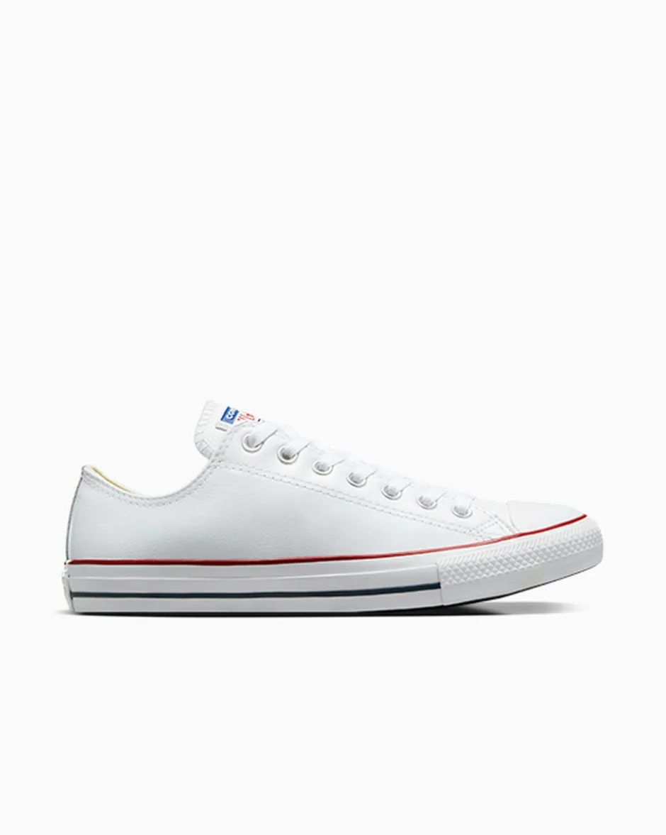 Converse Modelli Bassi|Chuck Taylor All Star<Chuck Taylor All Star Leather Bianco