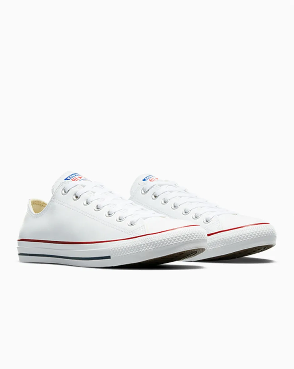 Converse Modelli Bassi|Chuck Taylor All Star<Chuck Taylor All Star Leather Bianco