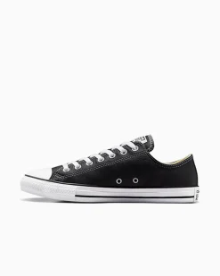 Converse Modelli Bassi|Chuck Taylor All Star<Chuck Taylor All Star Leather Nero