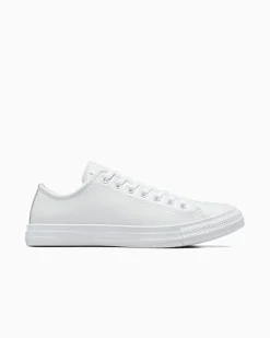 Converse Modelli Bassi|Chuck Taylor All Star<Chuck Taylor All Star Leather Bianco mono