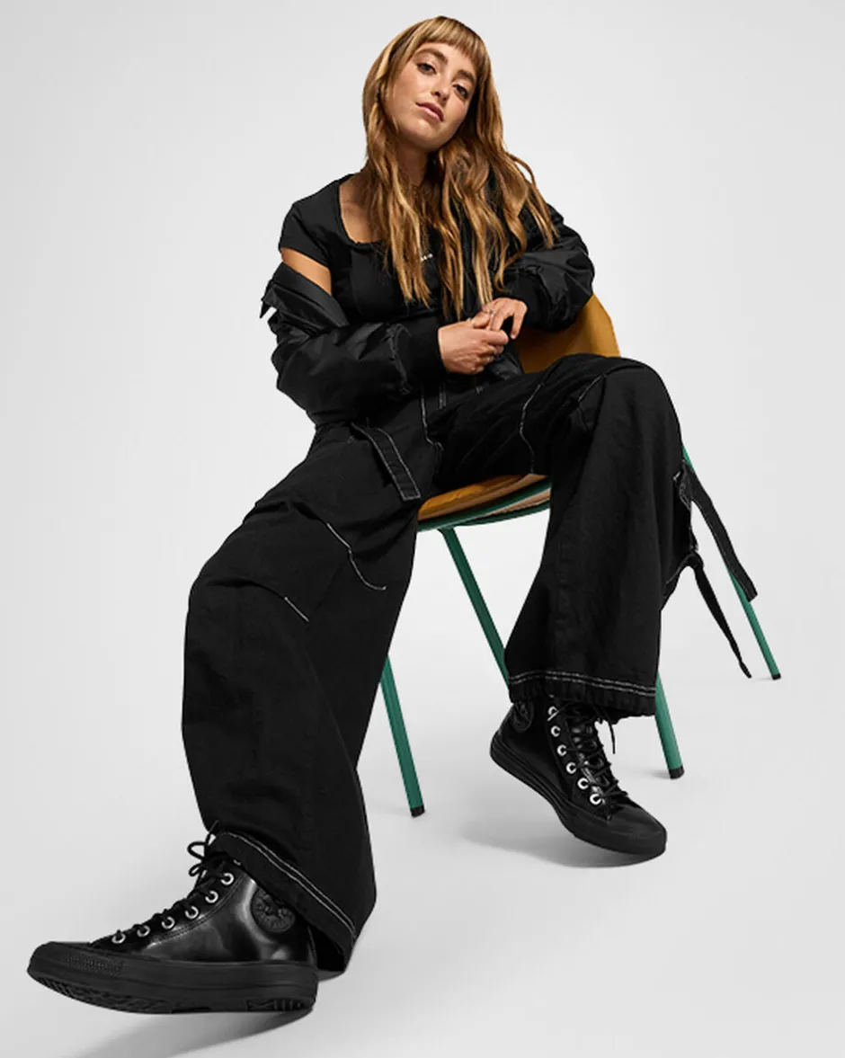 Converse Modelli Alti|Modelli Bassi<Chuck Taylor All Star Leather blank canvas