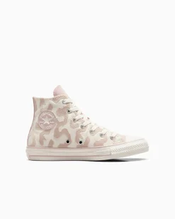 Converse Ragazza<Chuck Taylor All Star Leopard Egret/Flush Stone/Egret