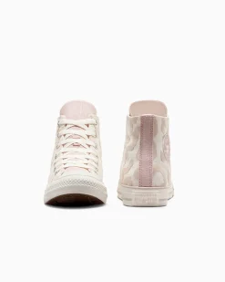 Converse Ragazza<Chuck Taylor All Star Leopard Egret/Flush Stone/Egret