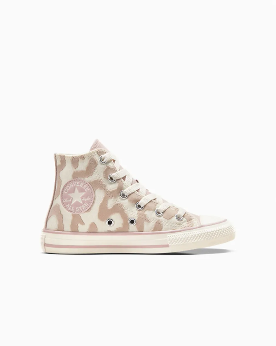 Converse Ragazza<Chuck Taylor All Star Leopard Egret/Flush Stone/Egret
