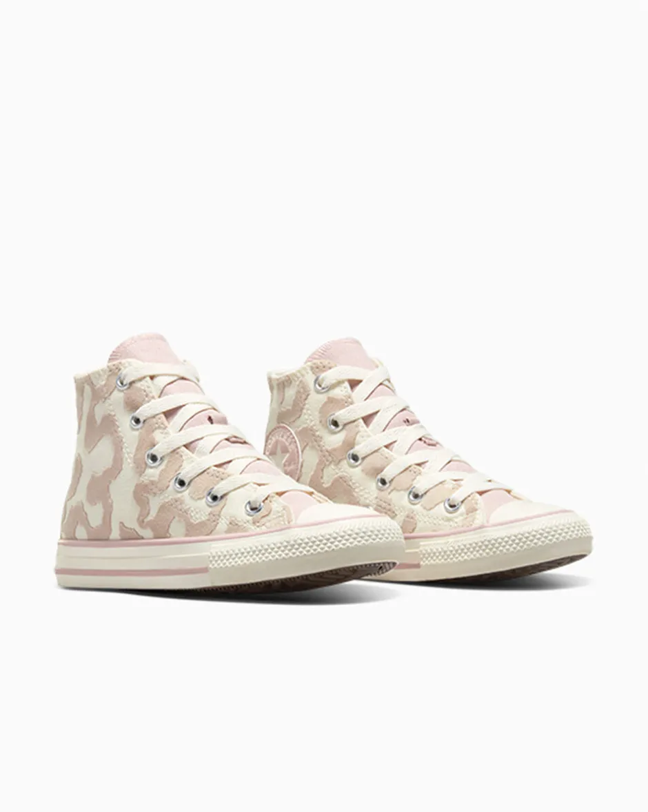 Converse Ragazza<Chuck Taylor All Star Leopard Egret/Flush Stone/Egret
