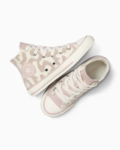 Converse Ragazza<Chuck Taylor All Star Leopard Egret/Flush Stone/Egret