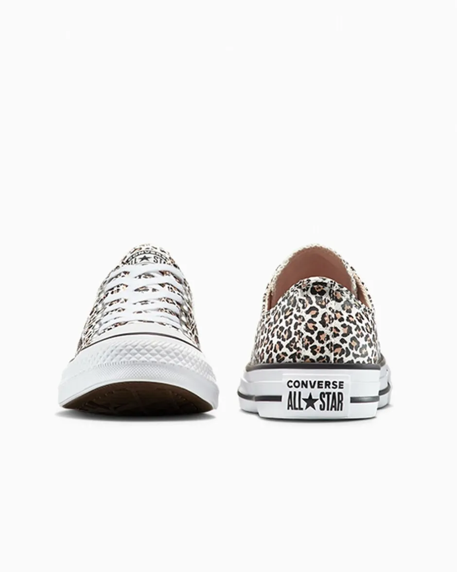 Converse Modelli Bassi|Modelli Bassi<Chuck Taylor All Star Leopard Nero/Duna costiera/Egret