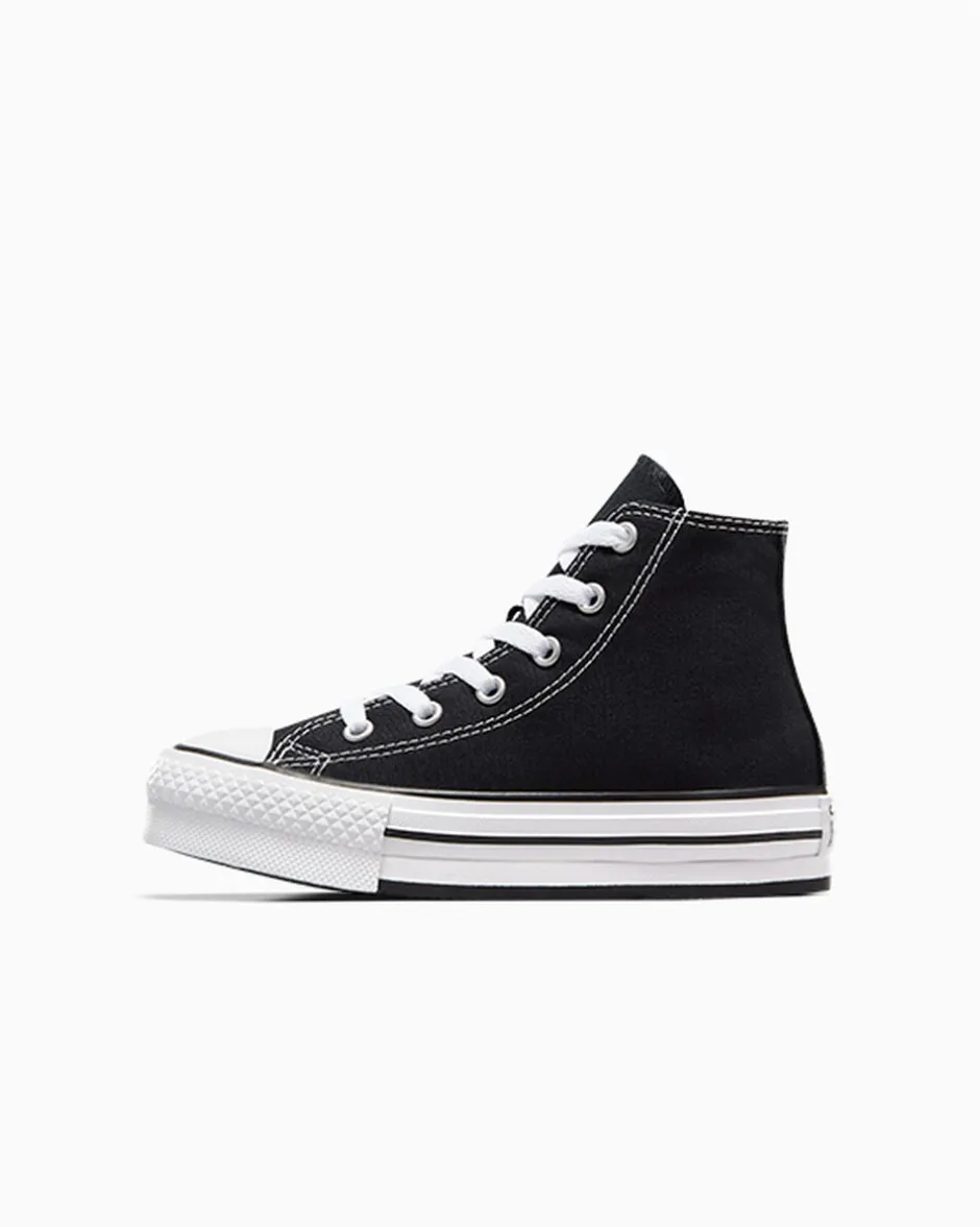 Converse Ragazzi (Età 8-12 Anni)|Ragazzo<Chuck Taylor All Star Lift Platform Nero/Bianco/Nero