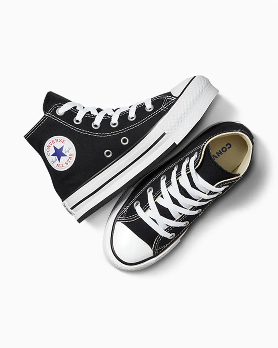 Converse Ragazzi (Età 8-12 Anni)|Ragazzo<Chuck Taylor All Star Lift Platform Nero/Bianco/Nero