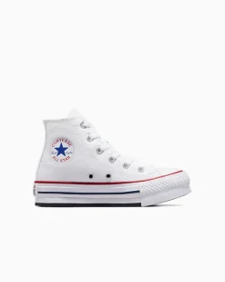 Converse Ragazzi (Età 8-12 Anni)|Ragazzo<Chuck Taylor All Star Lift Platform Bianco/Granato/Navy