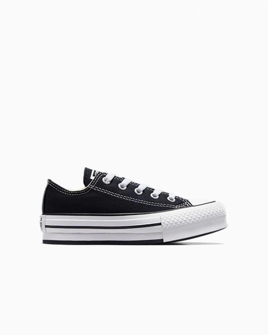 Converse Bambini (Età 4-8 Anni)|Ragazzi (Età 8-12 Anni)<Chuck Taylor All Star Lift Platform Nero/Bianco/Nero