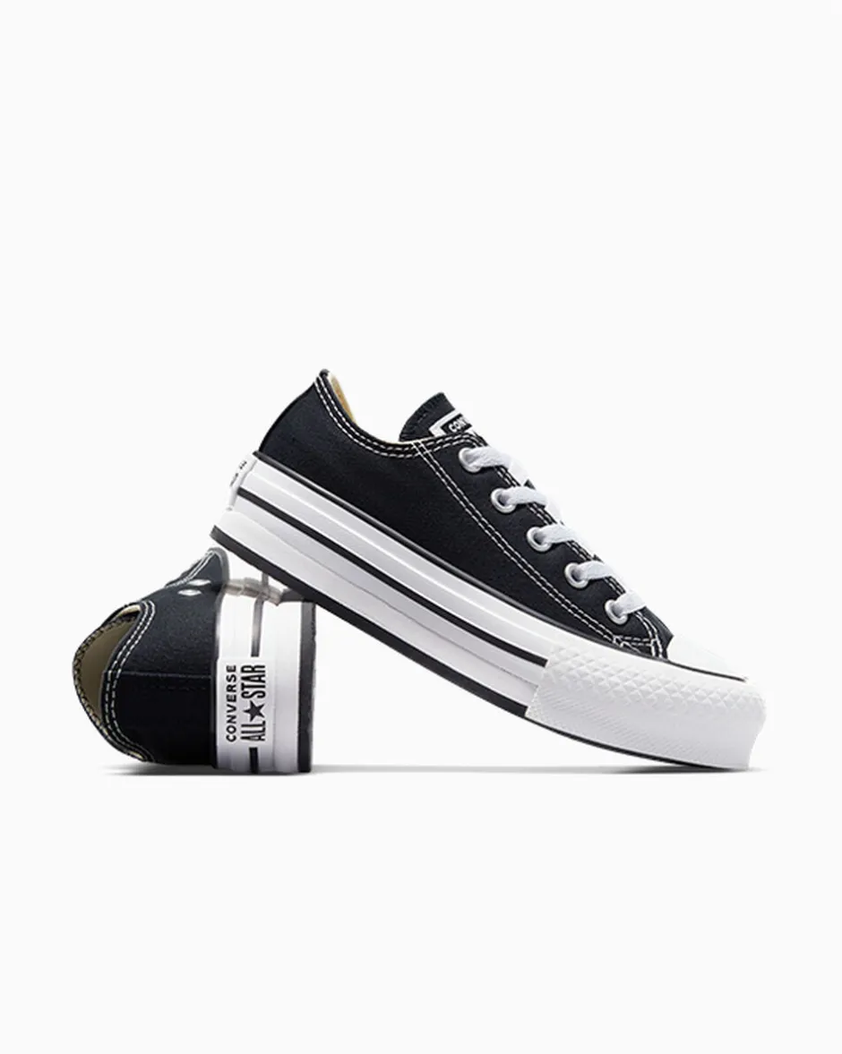 Converse Bambini (Età 4-8 Anni)|Ragazzi (Età 8-12 Anni)<Chuck Taylor All Star Lift Platform Nero/Bianco/Nero
