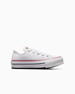 Converse Bambini (Età 4-8 Anni)|Ragazzi (Età 8-12 Anni)<Chuck Taylor All Star Lift Platform Bianco/Granato/Navy
