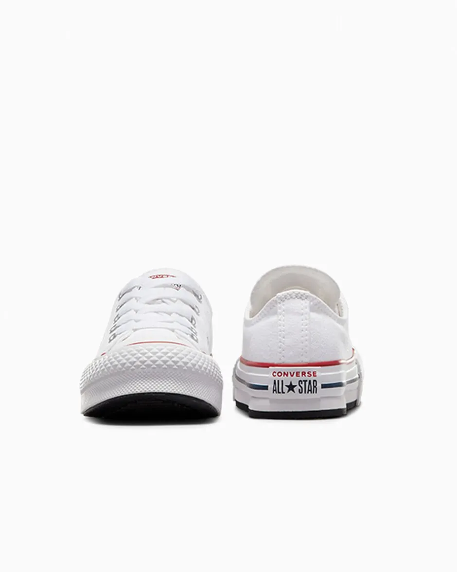 Converse Bambini (Età 4-8 Anni)|Ragazzi (Età 8-12 Anni)<Chuck Taylor All Star Lift Platform Bianco/Granato/Navy