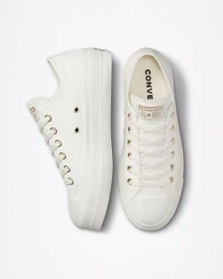 Converse Modelli Bassi|Modelli Con Platform<Chuck Taylor All Star Lift Platform Mono White Bianco vintage/Bianco vintage