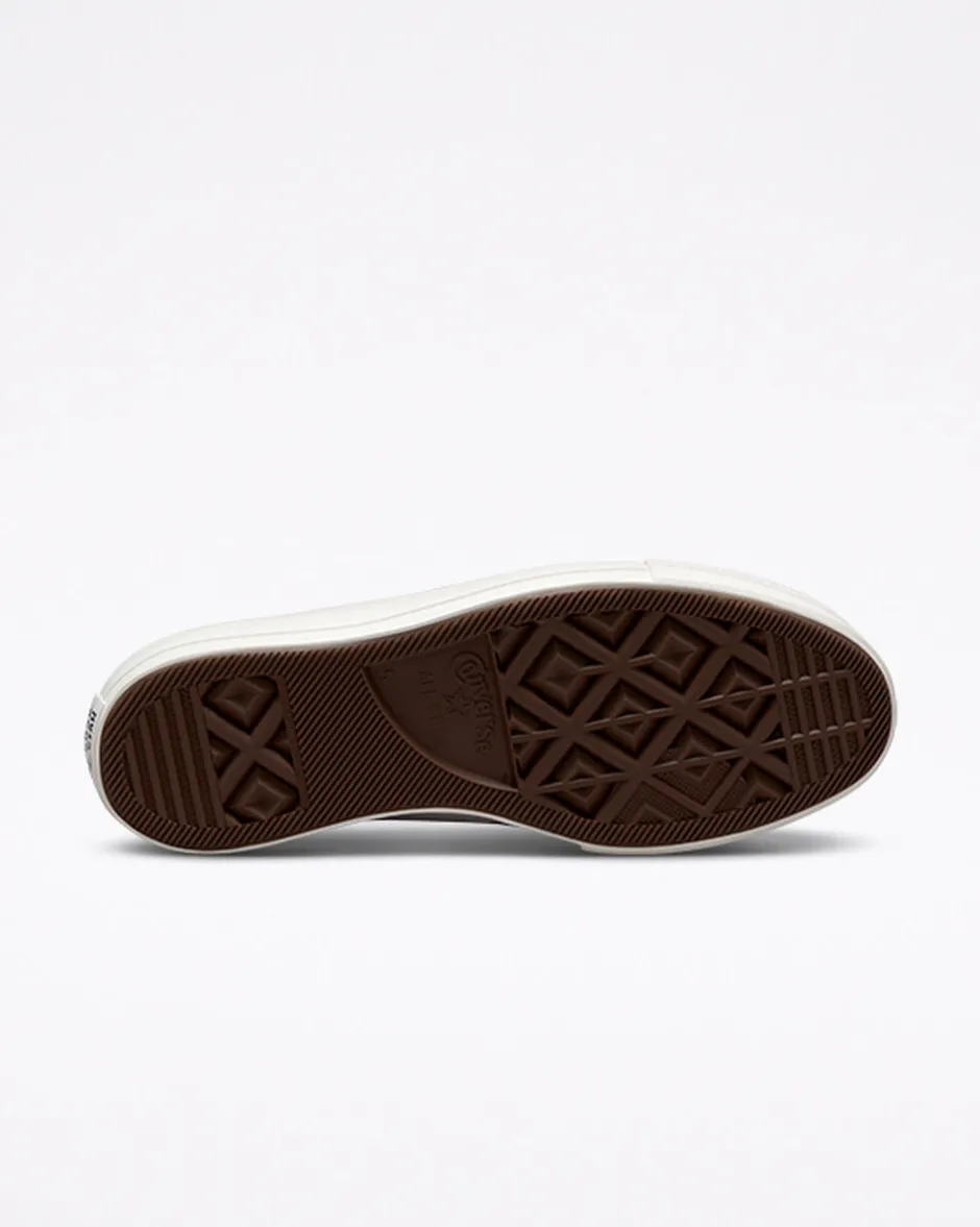 Converse Modelli Alti|Modelli Con Platform<Chuck Taylor All Star Lift Platform Mono White Bianco vintage/Egret/Oro