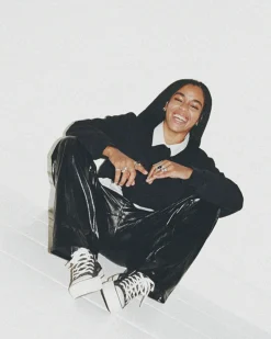 Converse Modelli Alti|Modelli Con Platform<Chuck Taylor All Star Lift Platform Glitter Profondo scuro/Egret/Nero