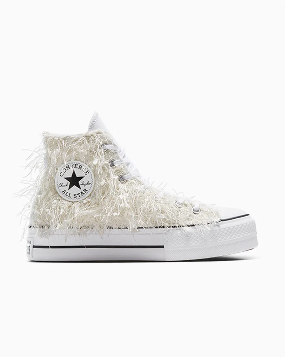 Converse Modelli Alti|Modelli Bassi<Chuck Taylor All Star Lift Frayed blue supermoon