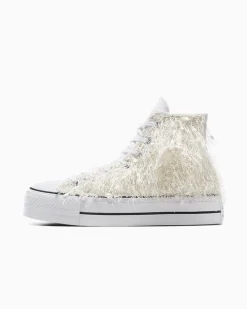 Converse Modelli Alti|Modelli Bassi<Chuck Taylor All Star Lift Frayed blue supermoon