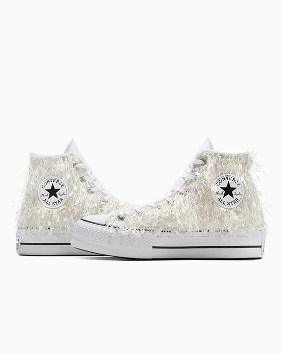 Converse Modelli Alti|Modelli Bassi<Chuck Taylor All Star Lift Frayed blue supermoon