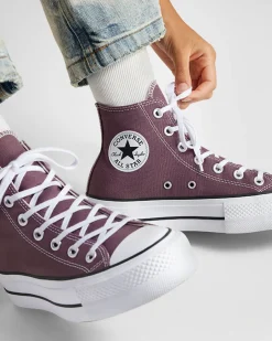 Converse Modelli Alti|Modelli Con Platform<Chuck Taylor All Star Lift Platform Trail Mixed/Avorio naturale