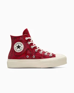 Converse Modelli Alti|Modelli Bassi<Chuck Taylor All Star Lift Platform Snakeskin Print leopard
