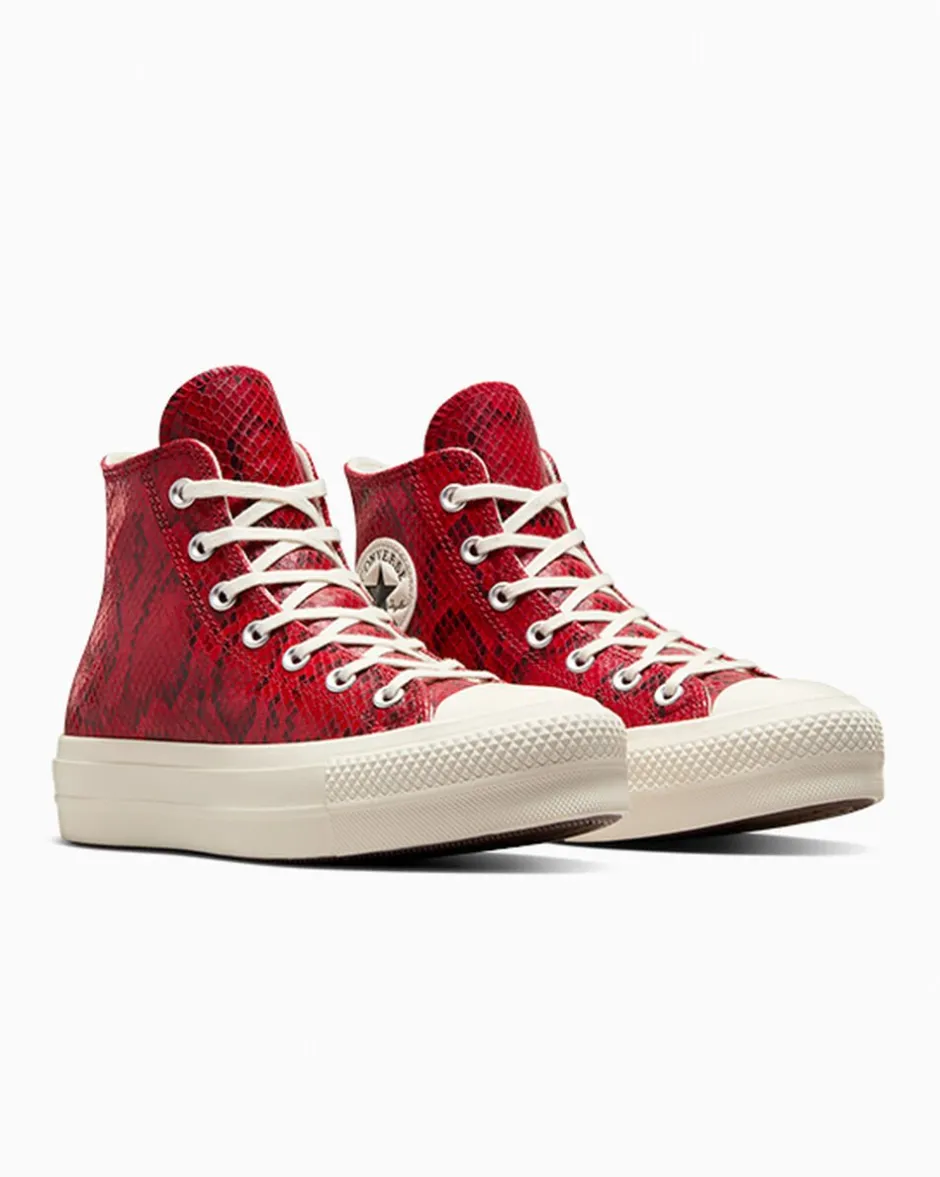 Converse Modelli Alti|Modelli Bassi<Chuck Taylor All Star Lift Platform Snakeskin Print leopard