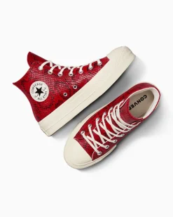 Converse Modelli Alti|Modelli Bassi<Chuck Taylor All Star Lift Platform Snakeskin Print leopard