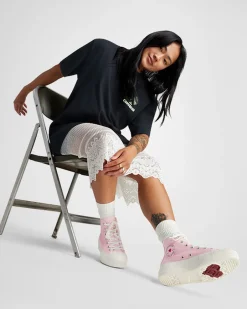 Converse Modelli Alti|Modelli Con Platform<Chuck Taylor All Star Lift Platform Valentine's Day Sugar Berry/Egret/Sugar Berry