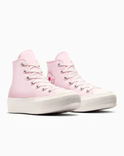 Converse Modelli Alti|Modelli Con Platform<Chuck Taylor All Star Lift Platform Valentine's Day Sugar Berry/Egret/Sugar Berry