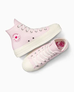 Converse Modelli Alti|Modelli Con Platform<Chuck Taylor All Star Lift Platform Valentine's Day Sugar Berry/Egret/Sugar Berry